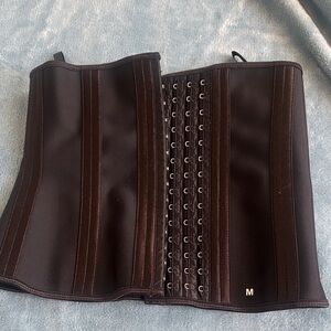 Waist Trainer Corset Shapewear - Brown Medium